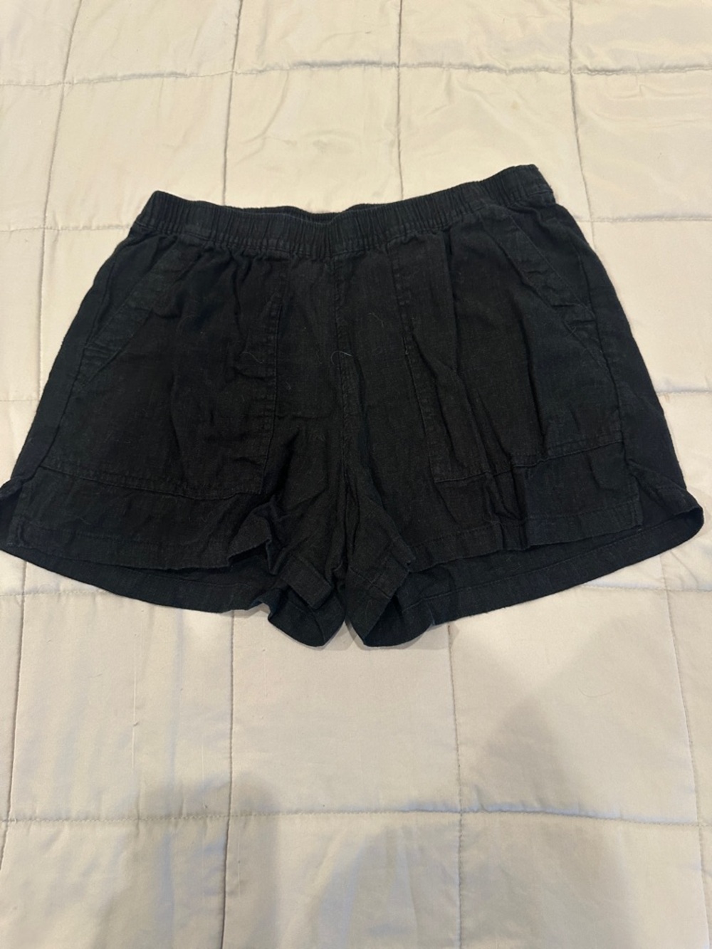 Universal Thread Black High-Waist Elastic Shorts